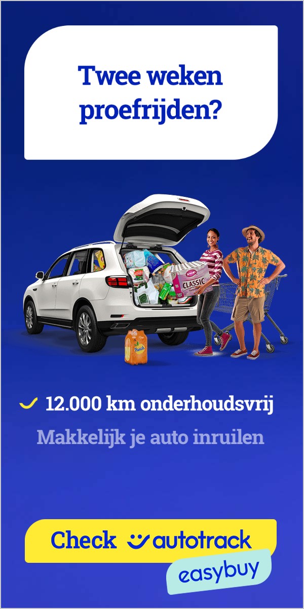 Twee weken proefrijden? Gezin laadt boodschappen in