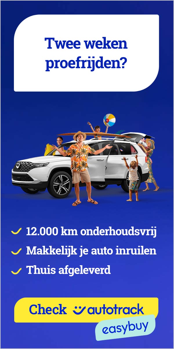 Dezelfde auto op het strand