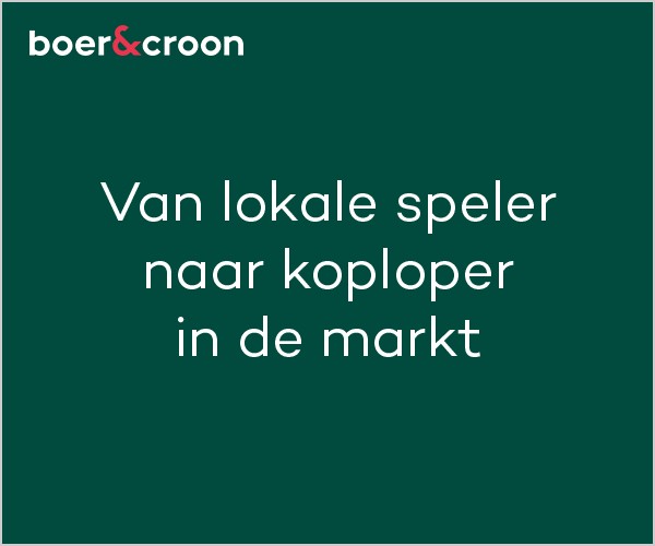 Medium rectangle op 2,9 s: Van lokale speler naar koploper in de markt