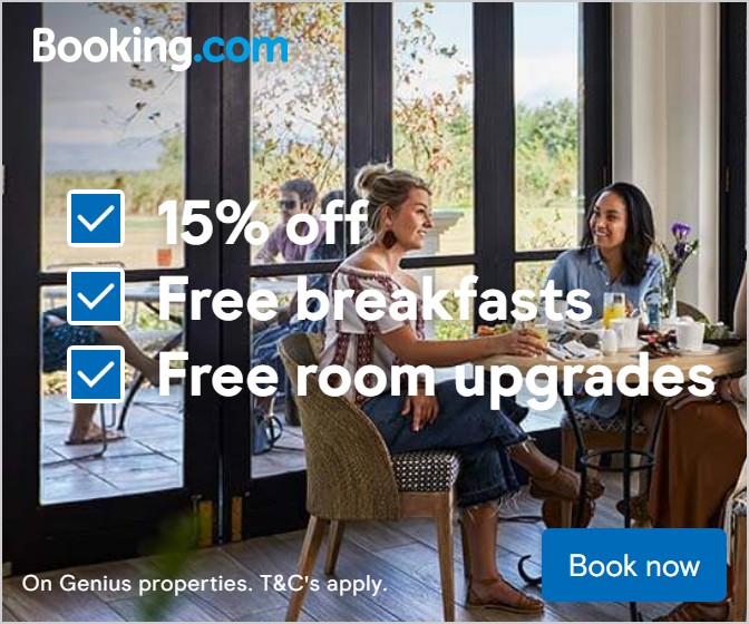 15% off, free breakfasts, free room upgrades