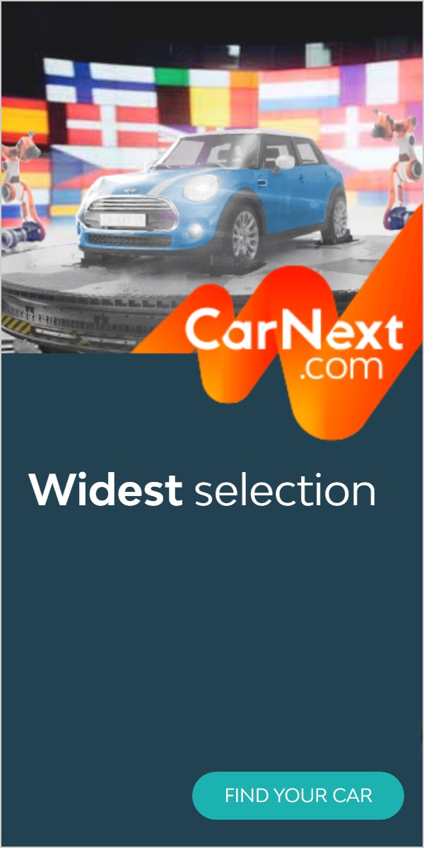 Widest selection, de Mini is weer blauw