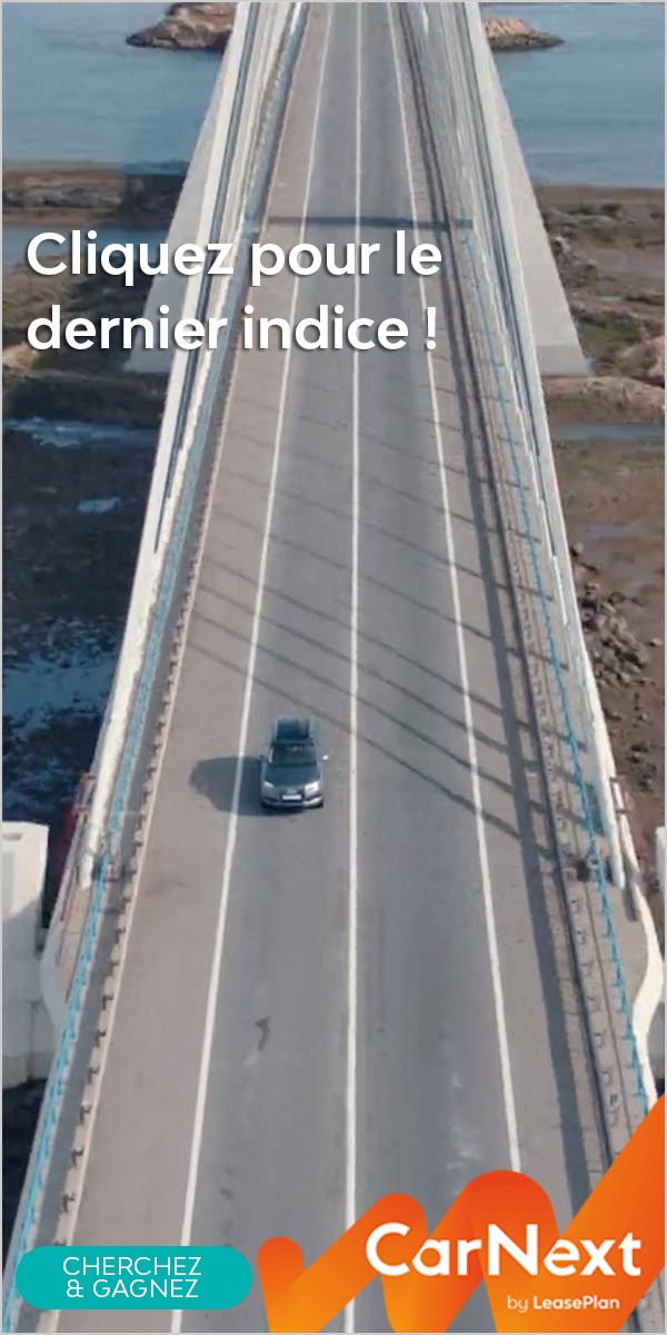 Cliquez pour le dernier indice ! Auto op een brug