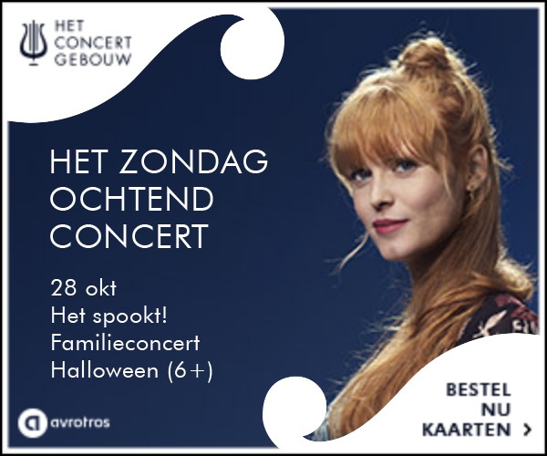 Zondagochtend Concert 300×250: 28 okt, Het spookt! Familieconcert Halloween