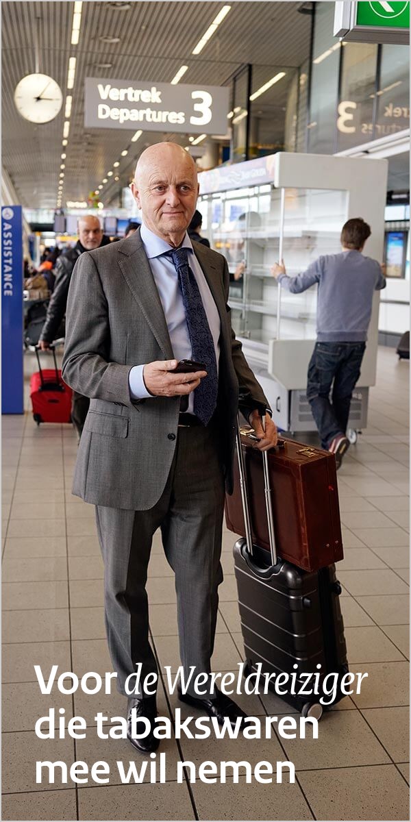 Voor de Wereldreiziger die tabakswaren mee wil nemen
