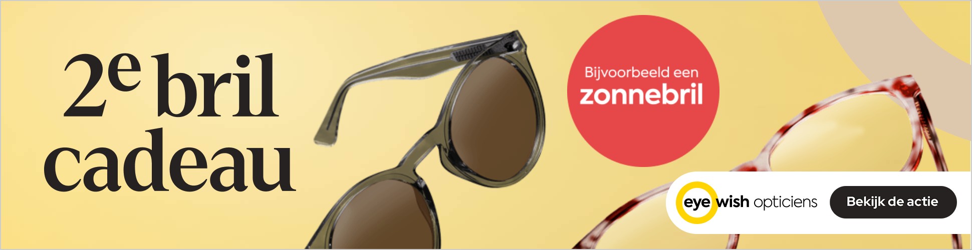Frame 3: sticker Bijvoorbeeld een zonnebril