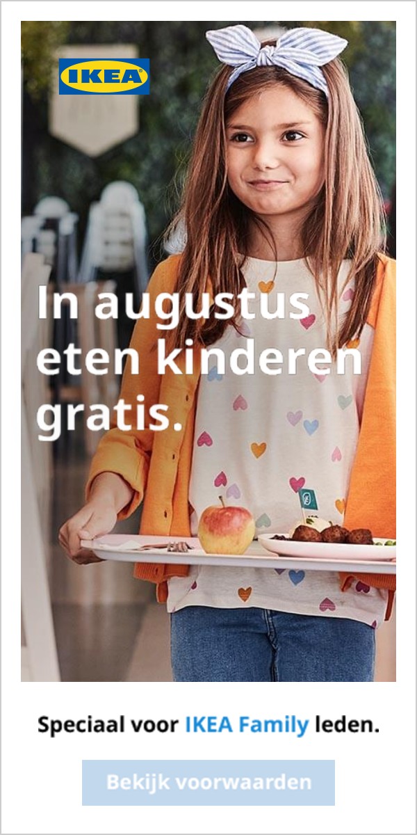 Frame 2: In augustus eten kinderen gratis