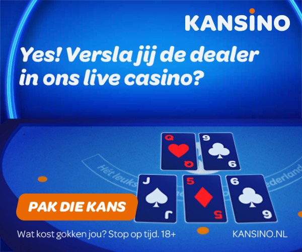 Yes! Versla jij de dealer in ons live casino?