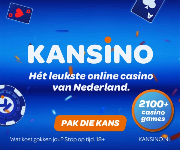 Kansino. Hét leukste online casino van Nederland.