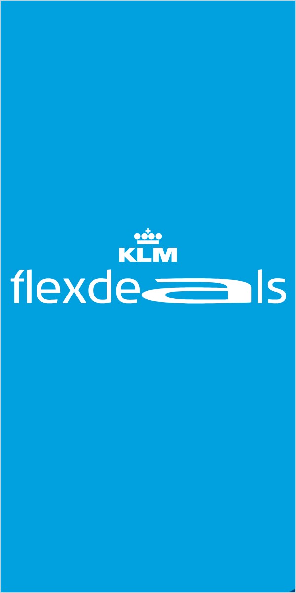 KLM flexdeals, de a is uitgerekt