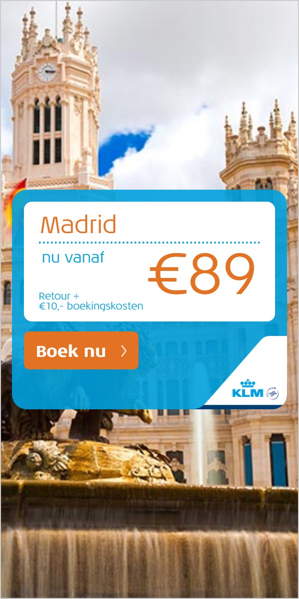Madrid nu vanaf €89