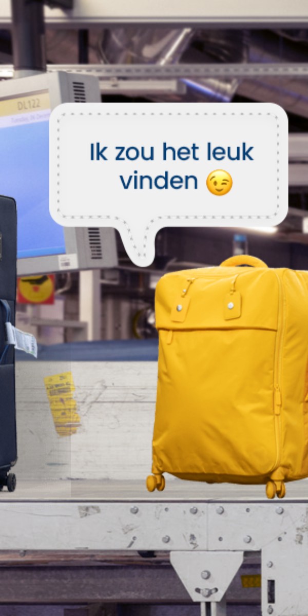 Gele koffer: Ik zou het leuk vinden
