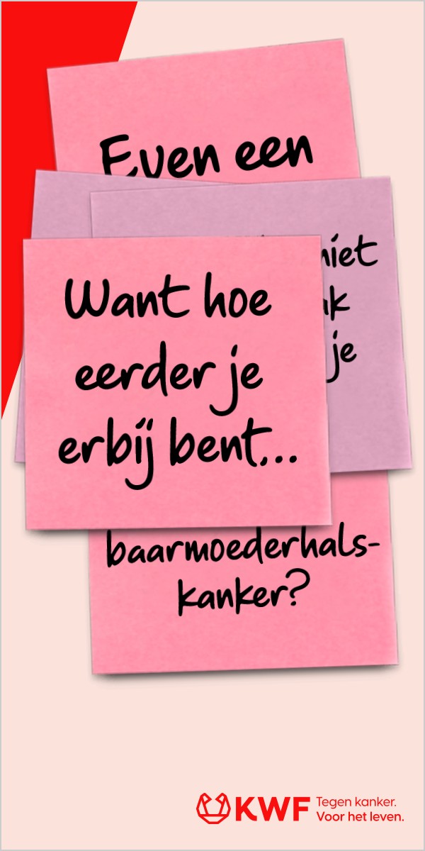 Want hoe eerder je erbij bent...