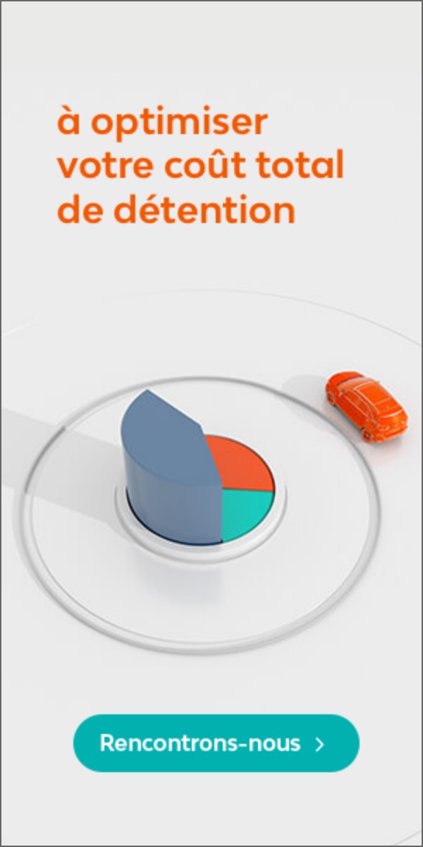 à optimiser votre coût total de détention, het blauwgrijze deel staat omhoog