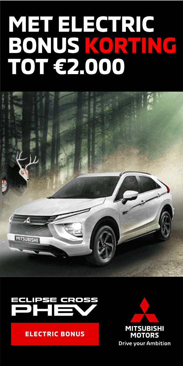 Met Electric Bonus korting tot €2.000, auto in het bos