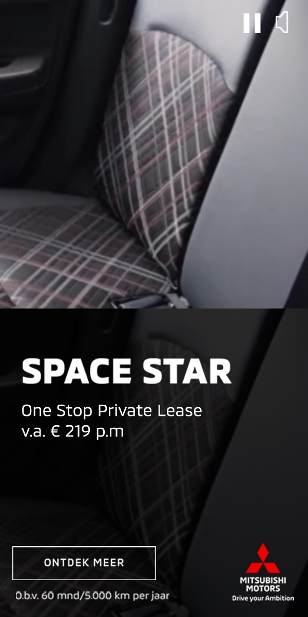 Het interieur van de Space Star