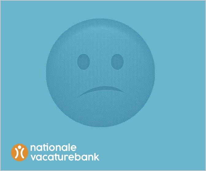 Een chagrijnige smiley