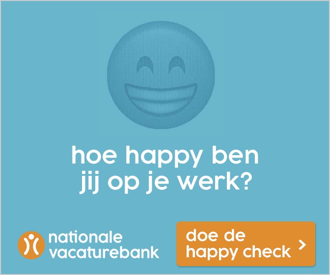 hoe happy ben jij op je werk? doe de happy check