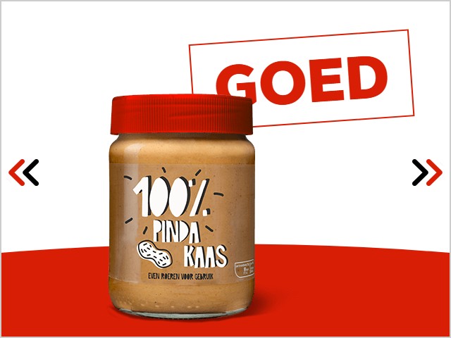 GOED met pindakaas
