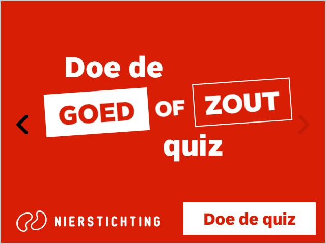 Doe de GOED OF ZOUT quiz