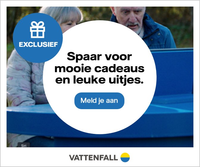 Spaar voor mooie cadeaus en leuke uitjes. Meld je aan