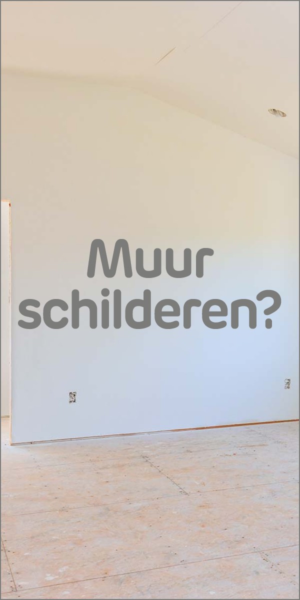 300×600 op 0,8 seconde: Muur schilderen? op een foto van een kale kamer