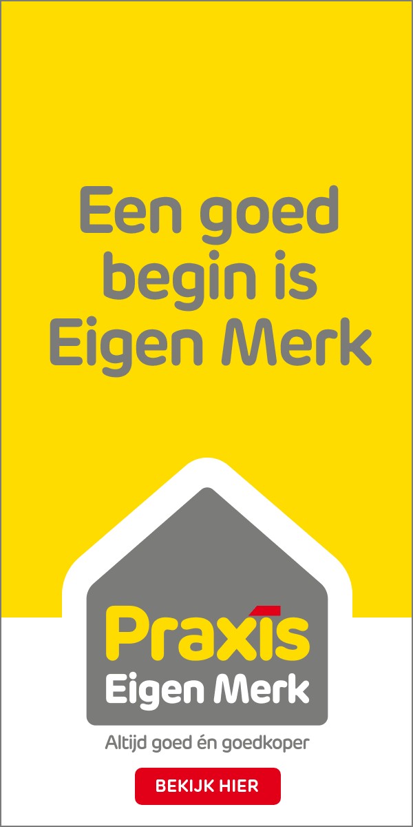 300×600 op 8,5 seconden: Een goed begin is Eigen Merk