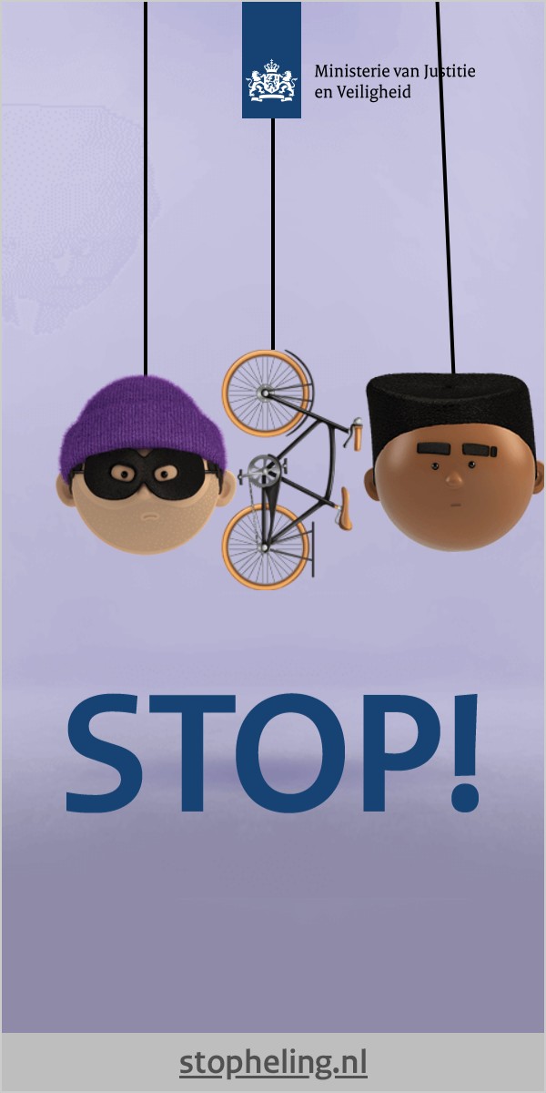 STOP! met de dief, de fiets en de koper aan touwtjes