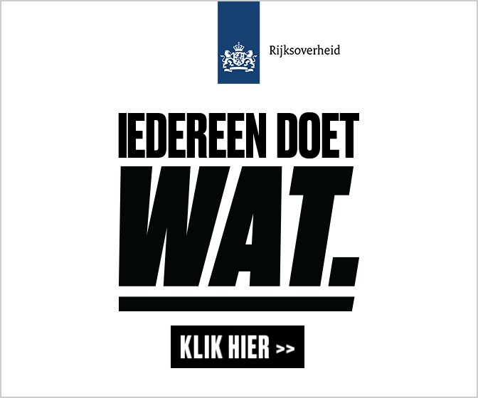 Iedereen doet wat. met Klik hier