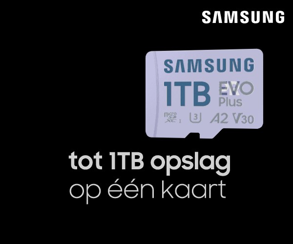 De EVO Plus-kaart: tot 1TB opslag op één kaart