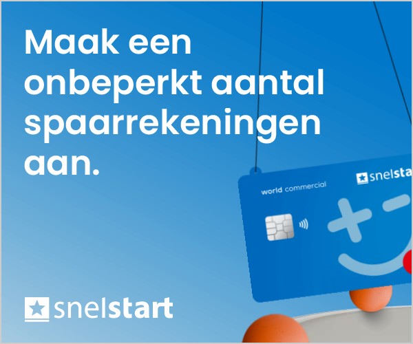 Maak een onbeperkt aantal spaarrekeningen aan