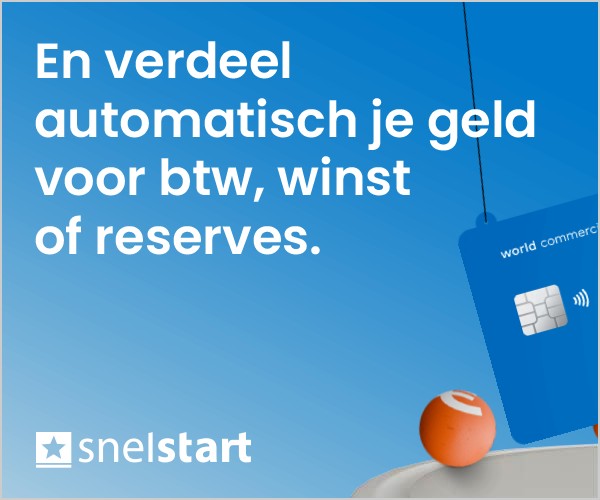En verdeel automatisch je geld voor btw, winst of reserves