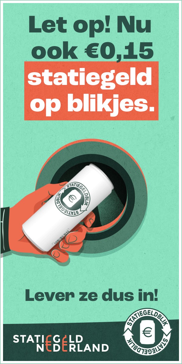 Eindbeeld met Lever ze dus in! en het statiegeldblik-logo