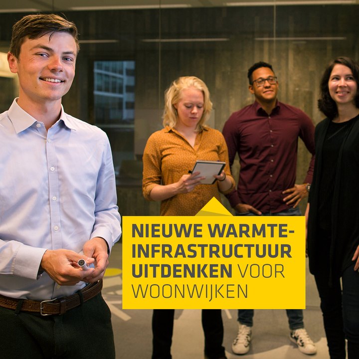 Nieuwe warmte-infrastructuur uitdenken voor woonwijken