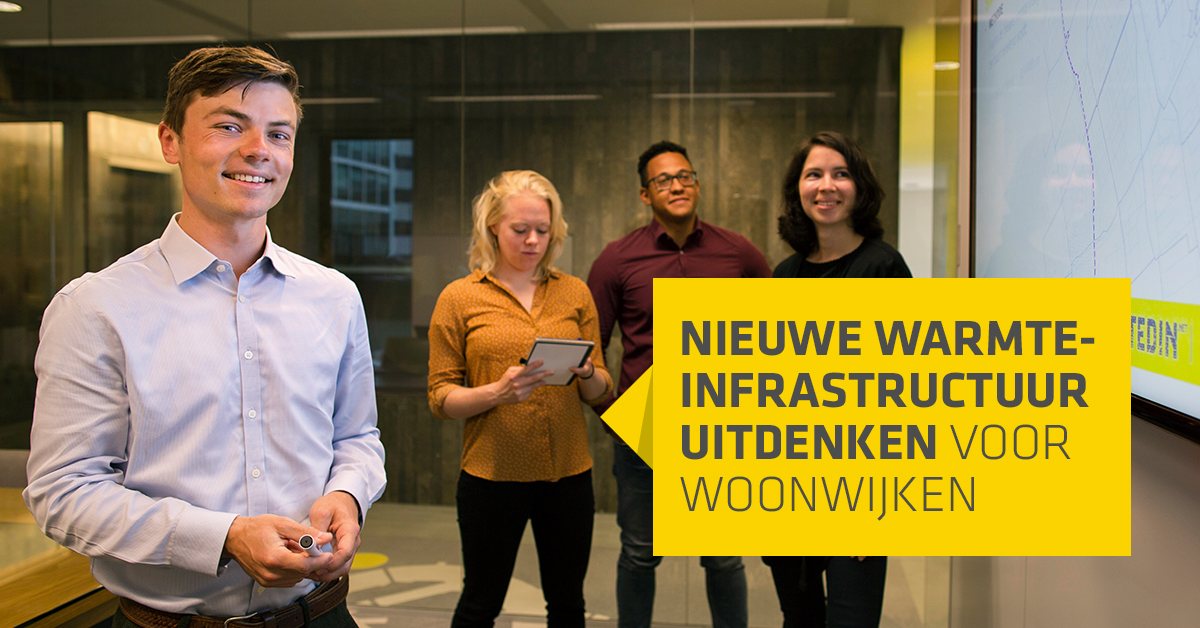 Nieuwe warmte-infrastructuur uitdenken voor woonwijken
