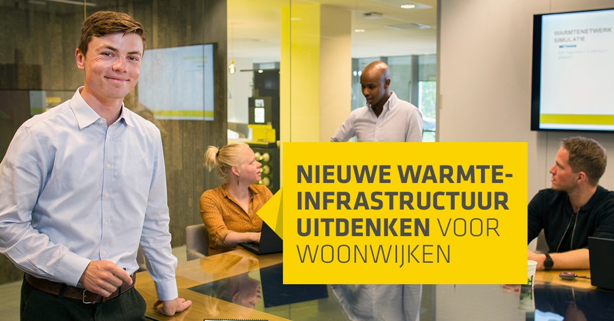 Nieuwe warmte-infrastructuur uitdenken voor woonwijken