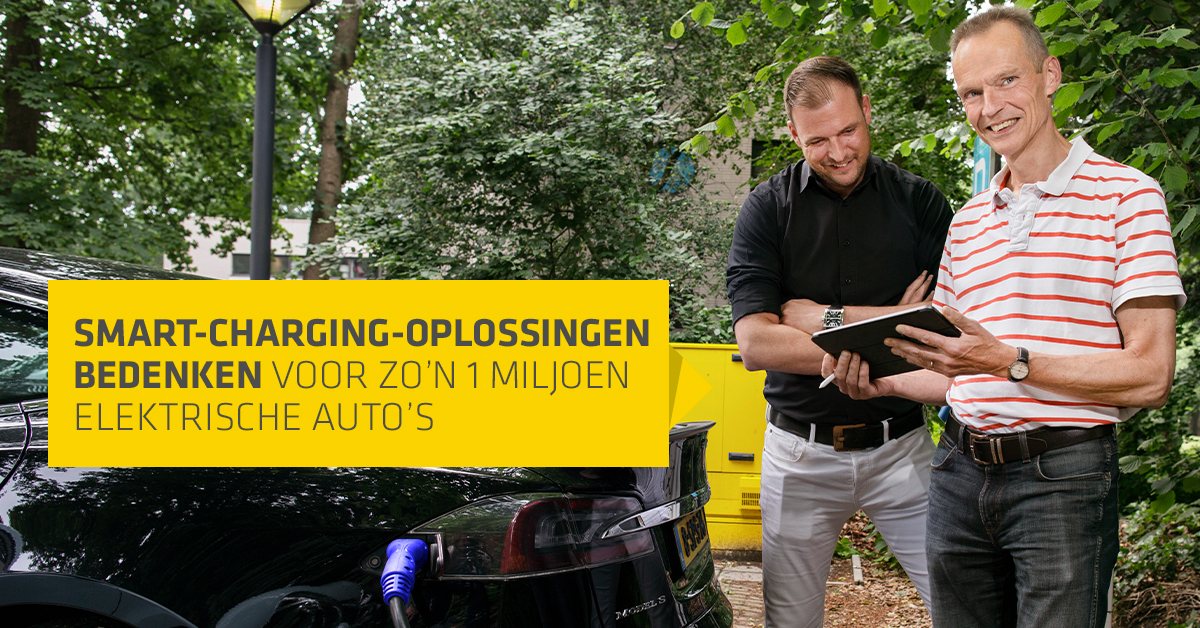 Smart-charging-oplossingen bedenken voor zo'n 1 miljoen elektrische auto's