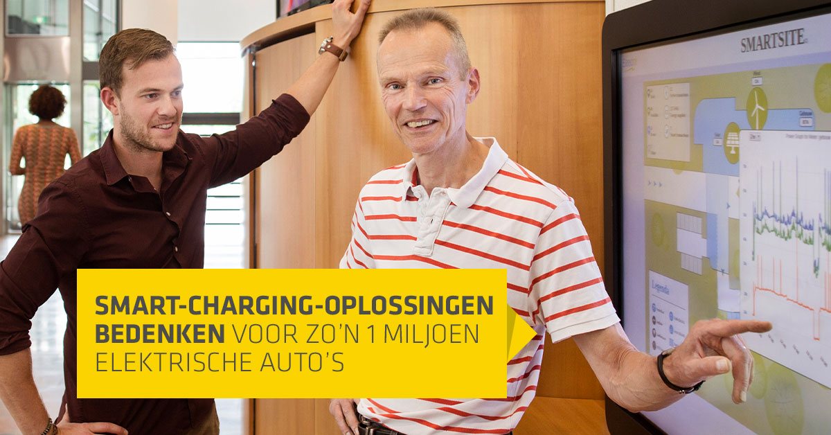 Smart-charging-oplossingen bedenken voor zo'n 1 miljoen elektrische auto's