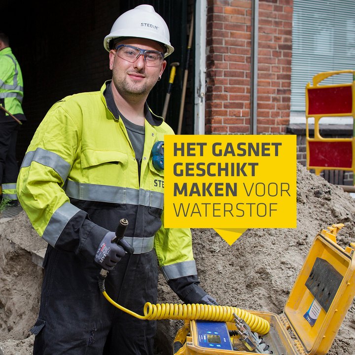 Het gasnet geschikt maken voor waterstof