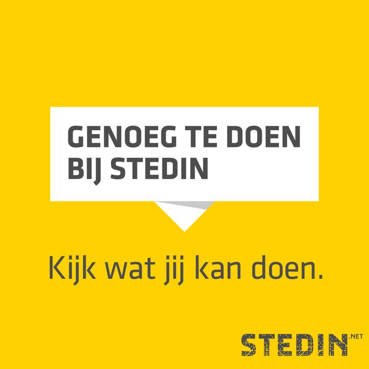 Genoeg te doen bij Stedin. Kijk wat jij kan doen.