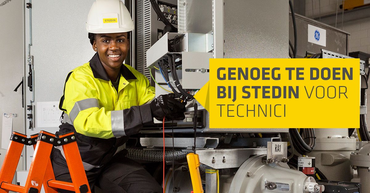 Genoeg te doen bij Stedin voor technici