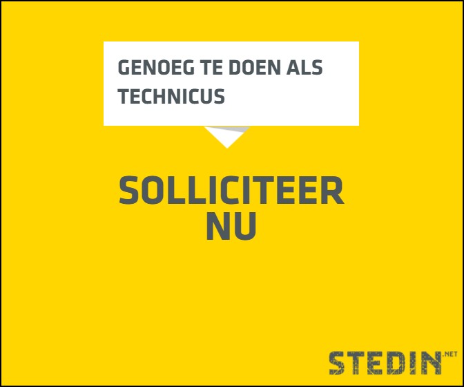Dynamisch eindbeeld: Genoeg te doen als technicus, solliciteer nu