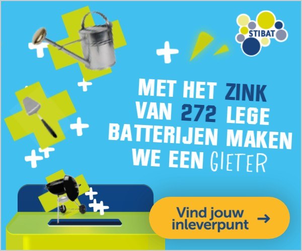 Eindbeeld met een oranje knop Vind jouw inleverpunt