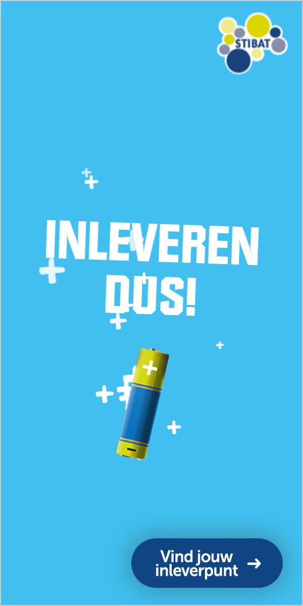 Inleveren dus! met de batterij