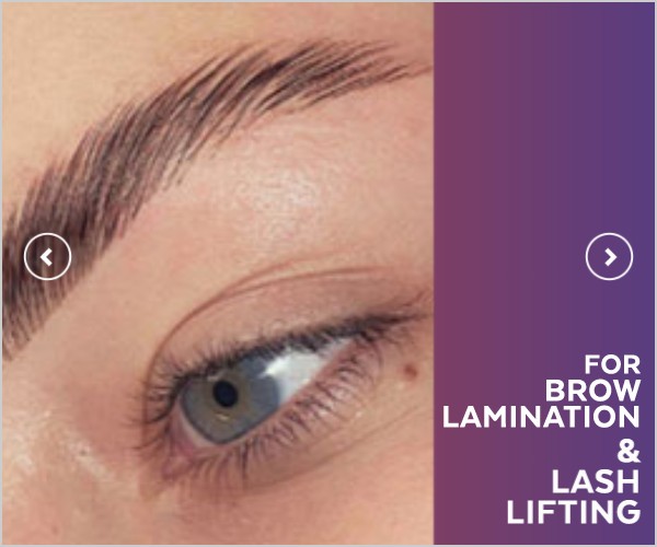 For brow lamination & lash lifting