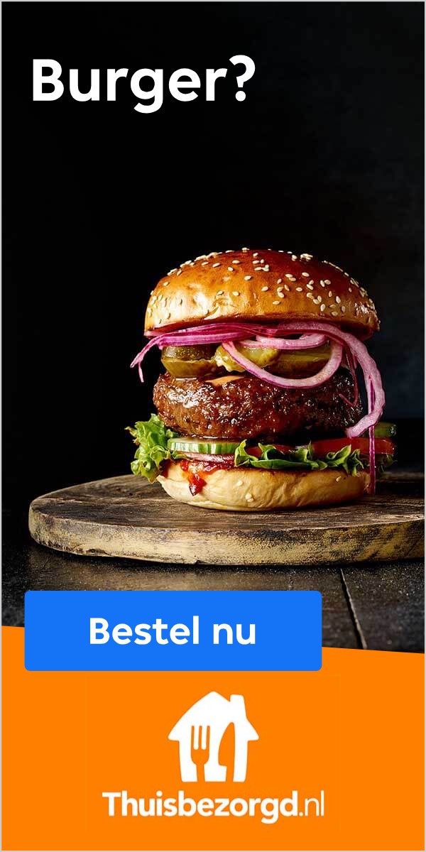 Burger? met een burger