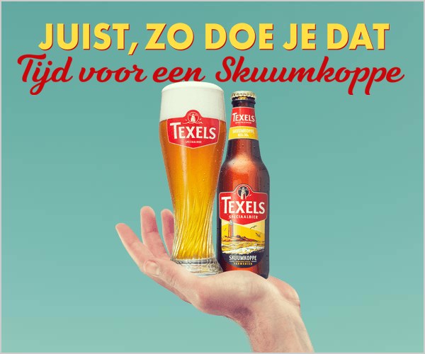 Eindbeeld: Juist, zo doe je dat. Tijd voor een Skuumkoppe