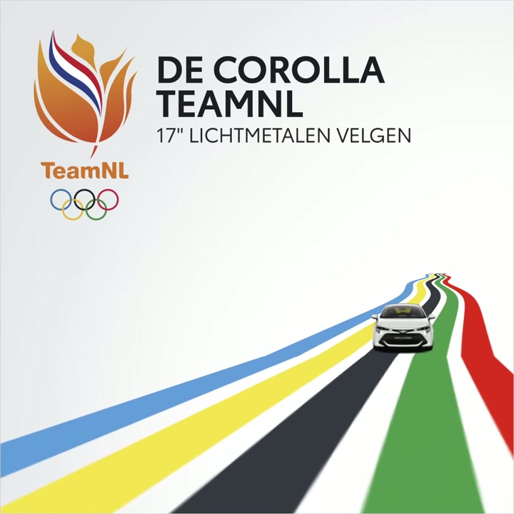 Lege weg, de Corolla ver weg