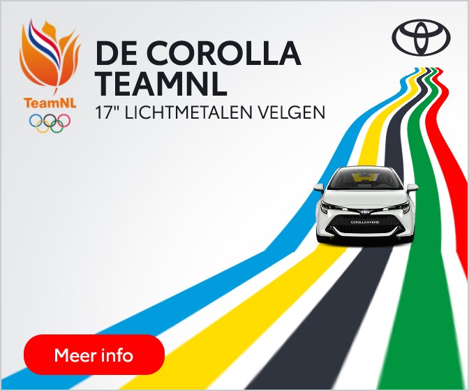 Corolla in de verte, 17 inch lichtmetalen velgen