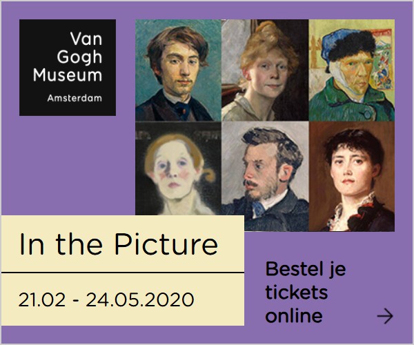 Eindbeeld met zes portretten en Bestel je tickets online