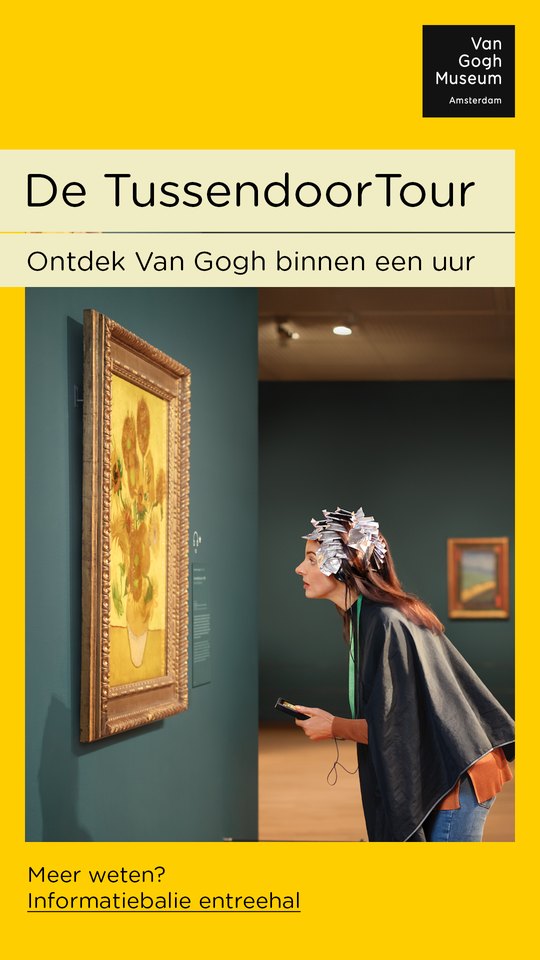 Staand ontwerp: De TussendoorTour, Meer weten? Informatietafel entreehal